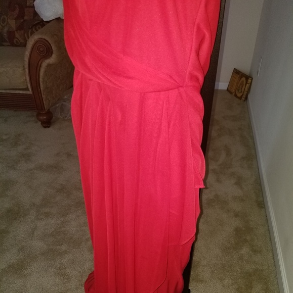 Red Cocktail Dress - Picture 6 of 6
